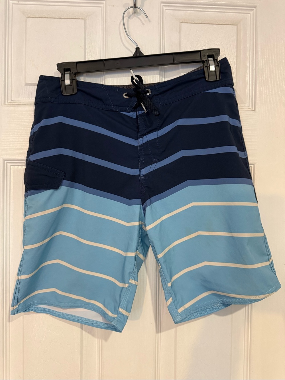 Volcom Navy and Light Blue  Boardshorts Size 29